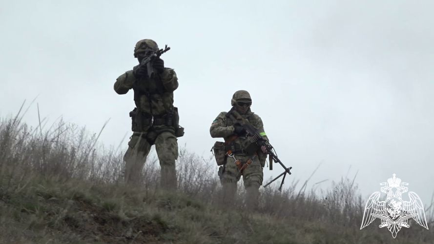 Rosguardia relata las hazañas de sus militares en el curso de una especial operación militar