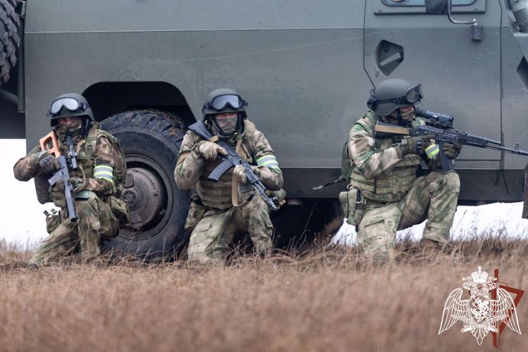 Las fuerzas especiales de Rosguardia deshizo un grupo de sabotaje y un taller de municiones en la región de Kiev