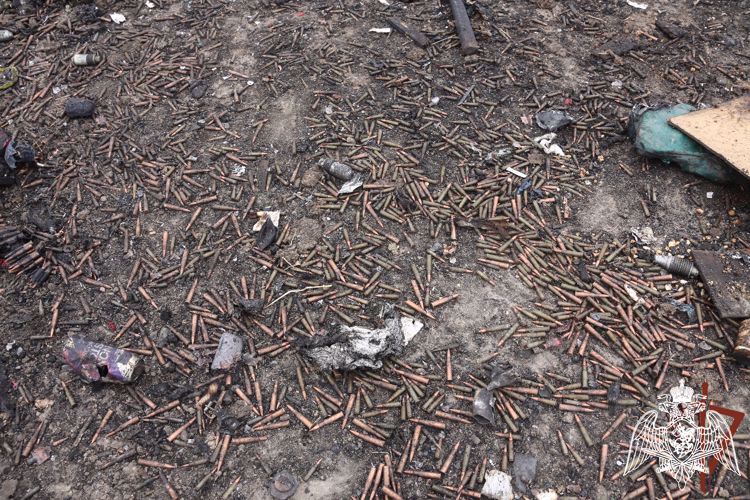 En la provincia de Khárkov los militares de Rosguardia abatieron un grupo acorazado que intentaba abrirse paso hacia una localidad