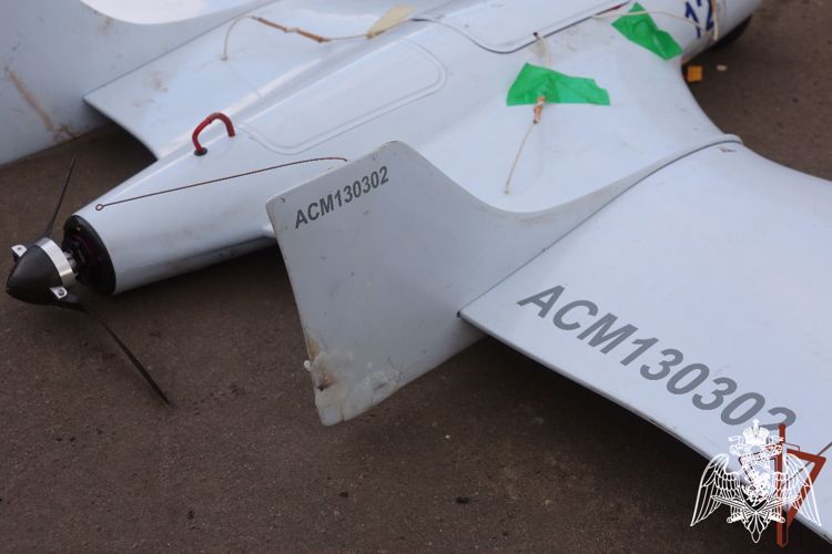 Los militares de las fuerzas especiales de Rosguardia derribaron un vehículo aéreo no tripulado ucraniano en la provincia de Khárkov
