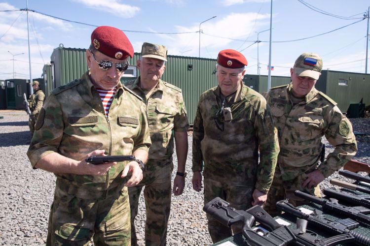 Director de Rosguardia visitó las unidades de la institución en la región de Khersón
