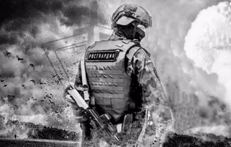 El oficial de Rosguardia salvó del tiro de artillería ucraniano a la población pacífica en la región de Khárkov y pereció