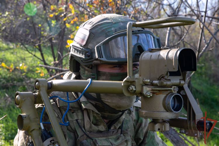 Los militares de Rosguardia diezmaron las fuerzas del enemigo y causaron mucho daño a su material bélico.