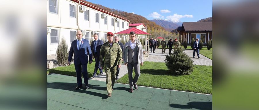 General de ejército Víktor Zólotov inauguró un nuevo despliegue temporario de los militares y empleados de la Rosguardia en la ciudad de Sochi