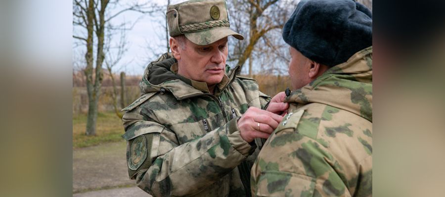 General coronel Aleksei Bezzúbikov efectuó una visita en la zona de la operación especial militar