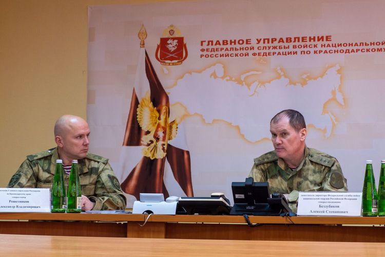 General coronel Aleksei Bezzúbikov efectuó una visita en la zona de la operación especial militar