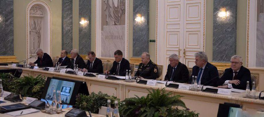 General coronel Víktor Strigunóv tomó parte en la reunión de coordinación de los dirigentes de las fuerzas del orden