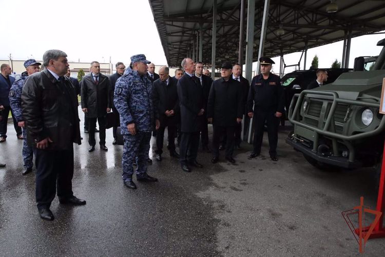 El secretario del Consejo de Seguridad en Rusia visitó las unidades especiales de Rosguardia en la República de Kabardino-Balkaria 