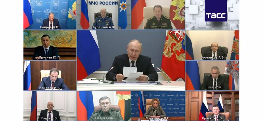 General del ejército Víktor Zólotov tomó la participación en la sesión del Consejo de la Seguridad de la Federación de Rusia