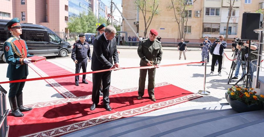 General del ejército Víktor Zólotov efectuó un viaje de trabajo en la región de Astrakhan