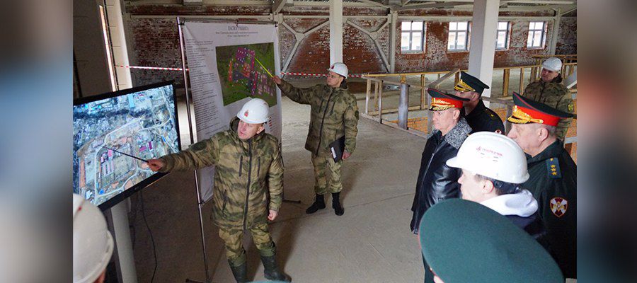 El subdirector de Rosguardia general coronel Alekséi Bezzúbikov efectuó un viaje especial en el distrito del Este de las tropas de la guardia nacional