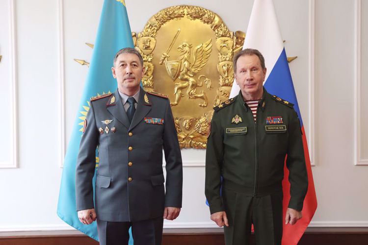 El Convenio de cooperación entre la Rosguardia y el Ministerio del Interior de la República de Kazakhstán está firmado